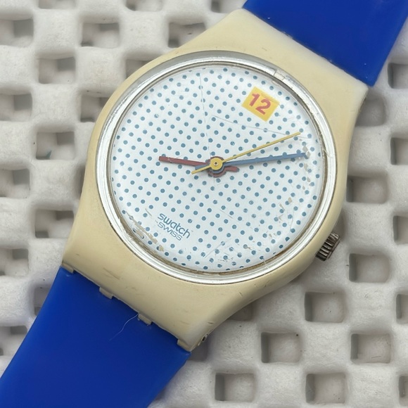 Swatch Watch - LW104 - DOTTED SWISS